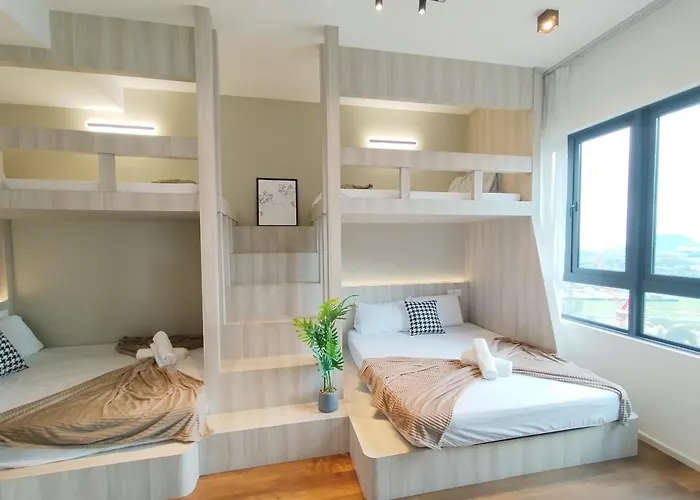 Ipoh Sunway Onsen Suites And Tambun Guesthouse , 3-14Pax 2Parking By Iwh